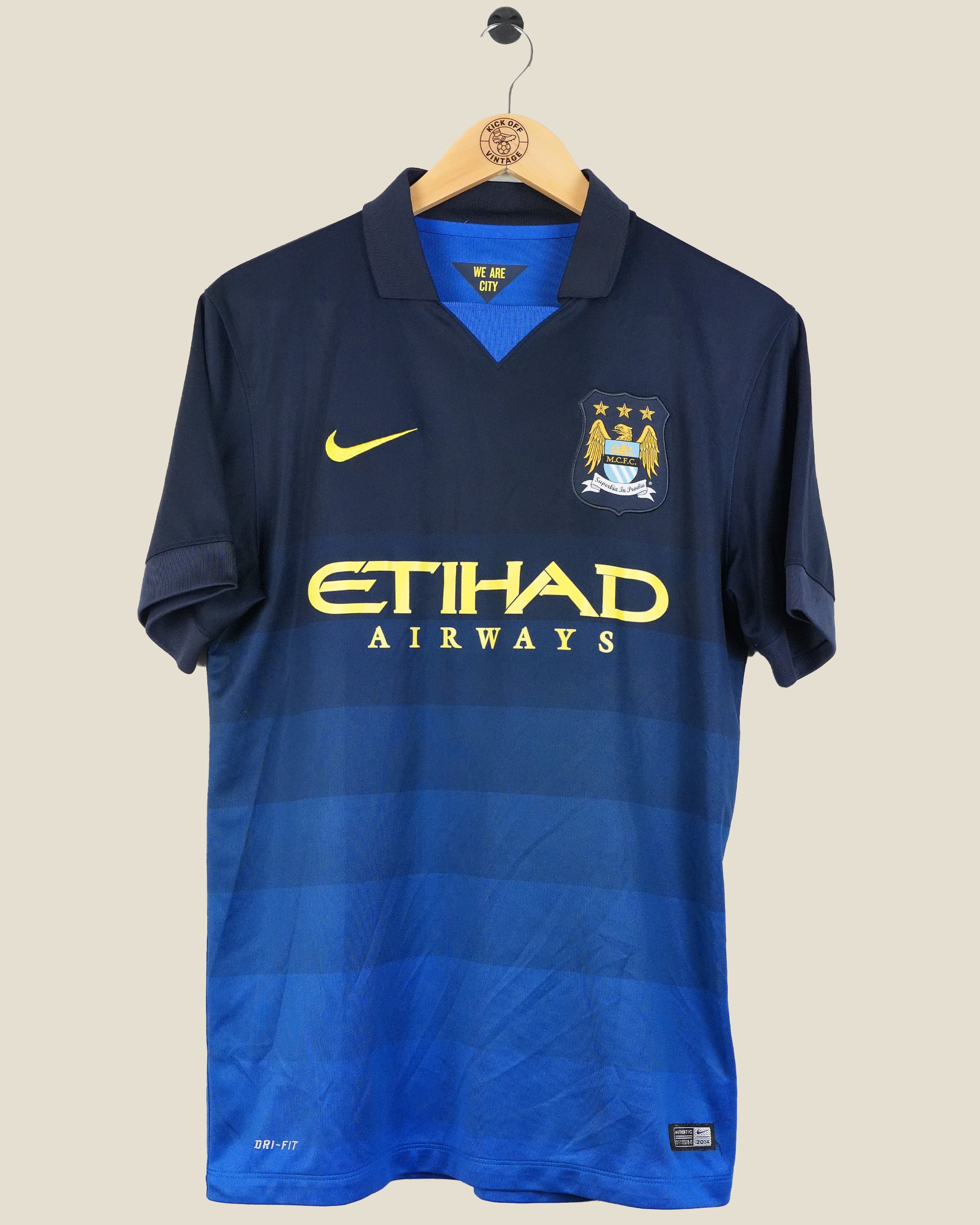 MANCHESTER CITY 2014/15 SILVA AWAY (M) NIKE