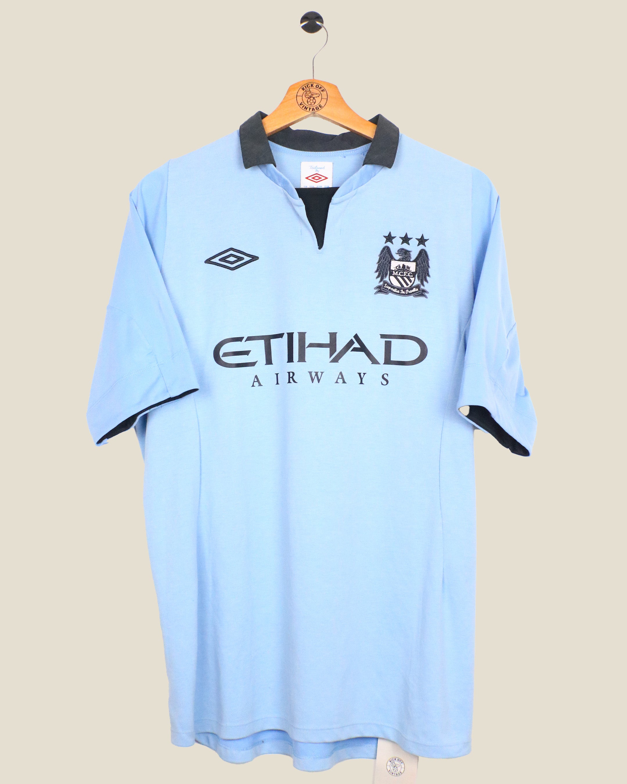 MANCHESTER CITY 2012/13 TEVEZ HOME (M) UMBRO