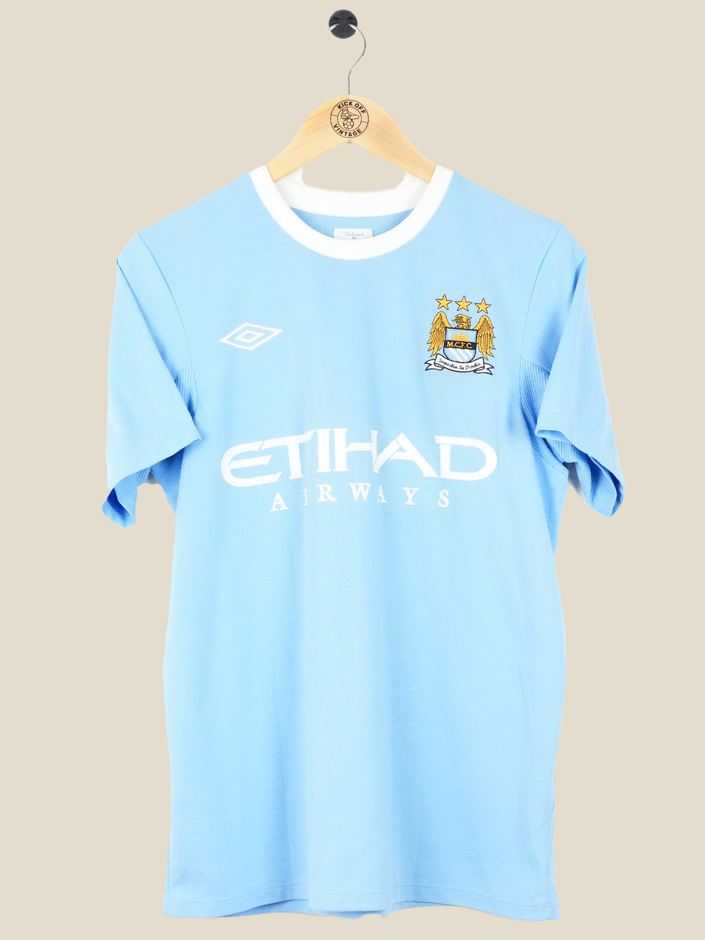 MANCHESTER CITY 2009/10 VIEIRA HOME (M) UMBRO