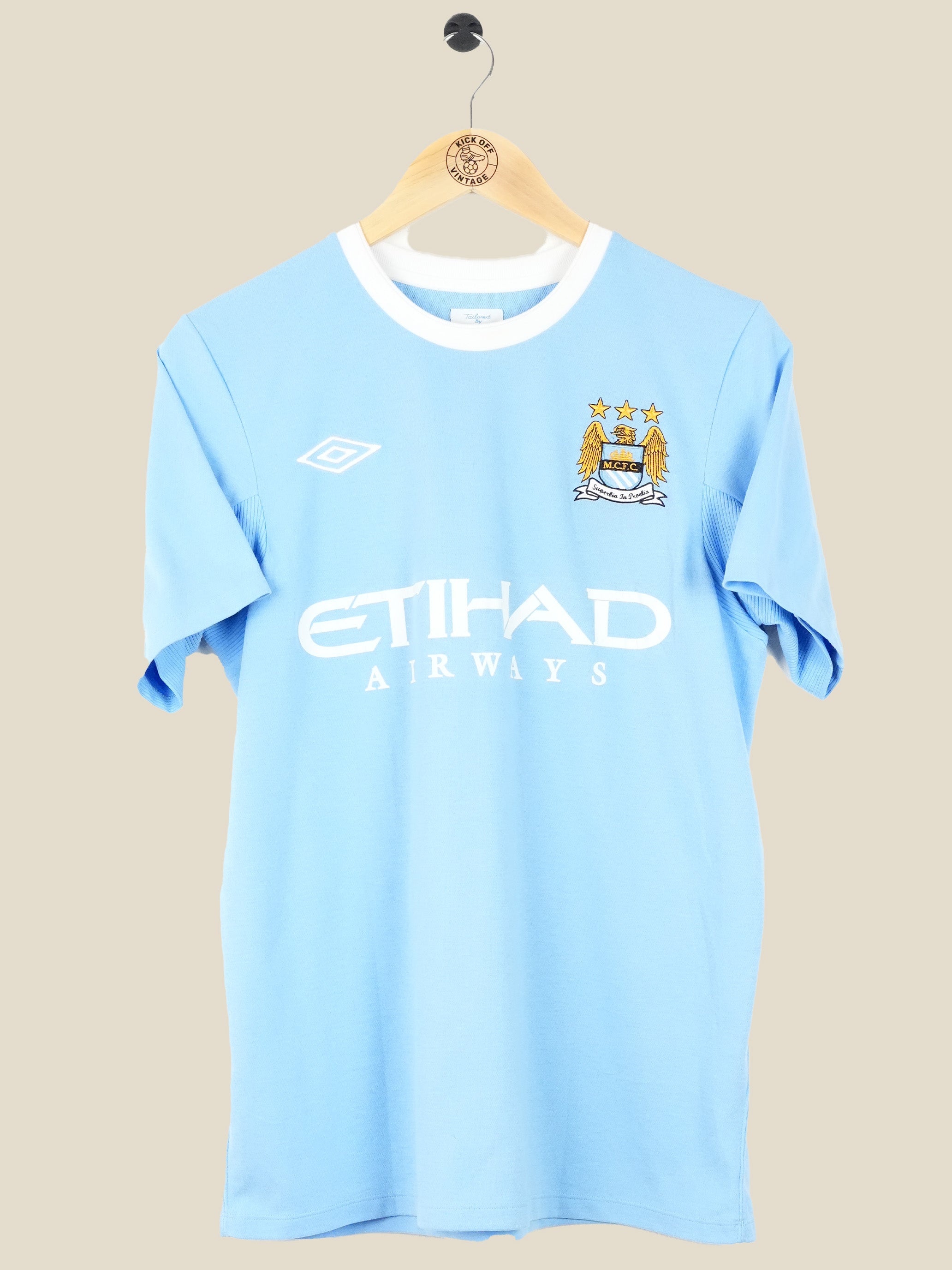 MANCHESTER CITY 2009/10 VIEIRA HOME (M) UMBRO