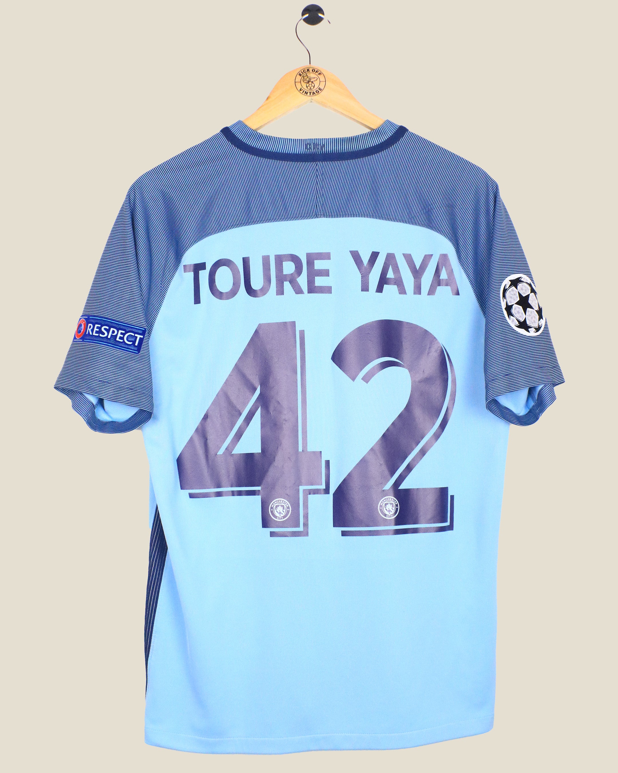 MANCHESTER CITY 2016/17 YAYA TOURE UCL HOME (M) NIKE