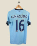 MANCHESTER CITY 2014/15 AGUERO HOME SHIRT (S) NIKE