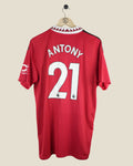 MANCHESTER UNITED 2022/23 ANTONY HOME SHIRT (L) ADIDAS