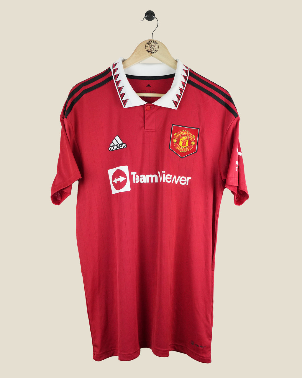 MANCHESTER UNITED 2022/23 ANTONY HOME SHIRT (L) ADIDAS