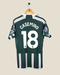 MANCHESTER UNITED 2023/24 CASEMIRO PLAYER VERSION AWAY SHIRT (M) ADIDAS
