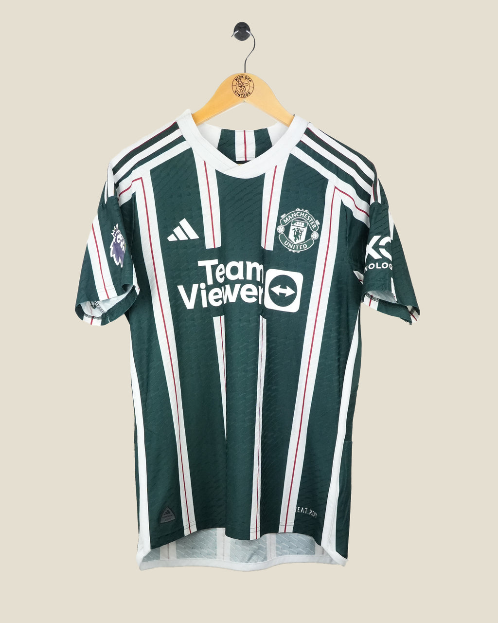 MANCHESTER UNITED 2023/24 CASEMIRO PLAYER VERSION AWAY SHIRT (M) ADIDAS