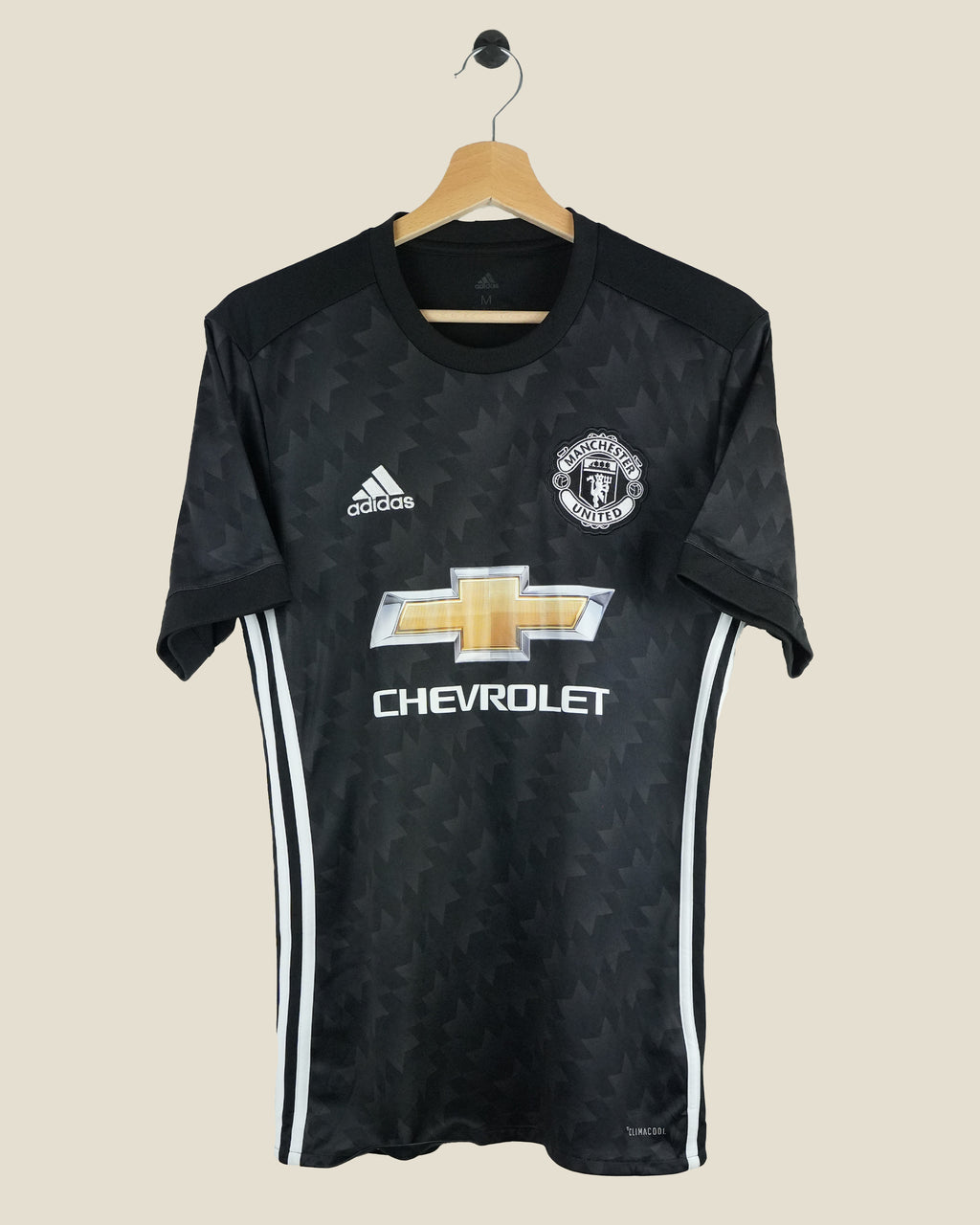 MANCHESTER UNITED 2017/18 IBRAHIMOVIC AWAY SHIRT (M) ADIDAS