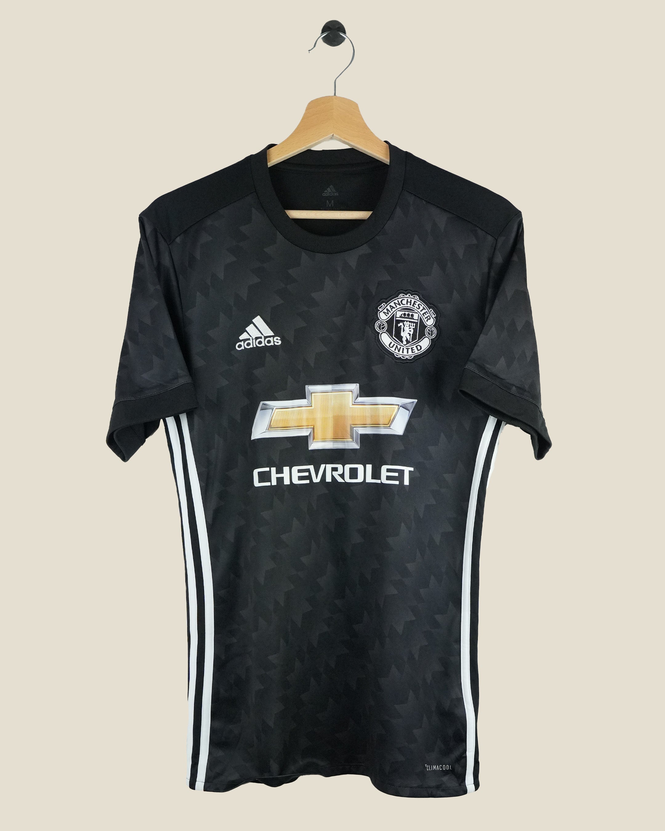 MANCHESTER UNITED 2017/18 IBRAHIMOVIC AWAY SHIRT (M) ADIDAS