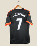 MANCHESTER UNITED 2015/16 DEPAY THIRD SHIRT (M) ADIDAS