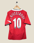 MANCHESTER UNITED 2004/06 VAN NISTELROOY HOME SHIRT (M) NIKE