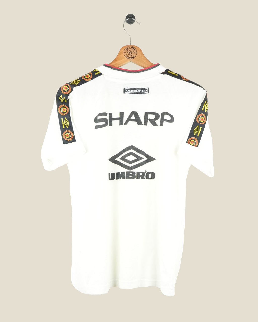 MANCHESTER UNITED 1996/97 TRAINING SHIRT (XS) UMBRO
