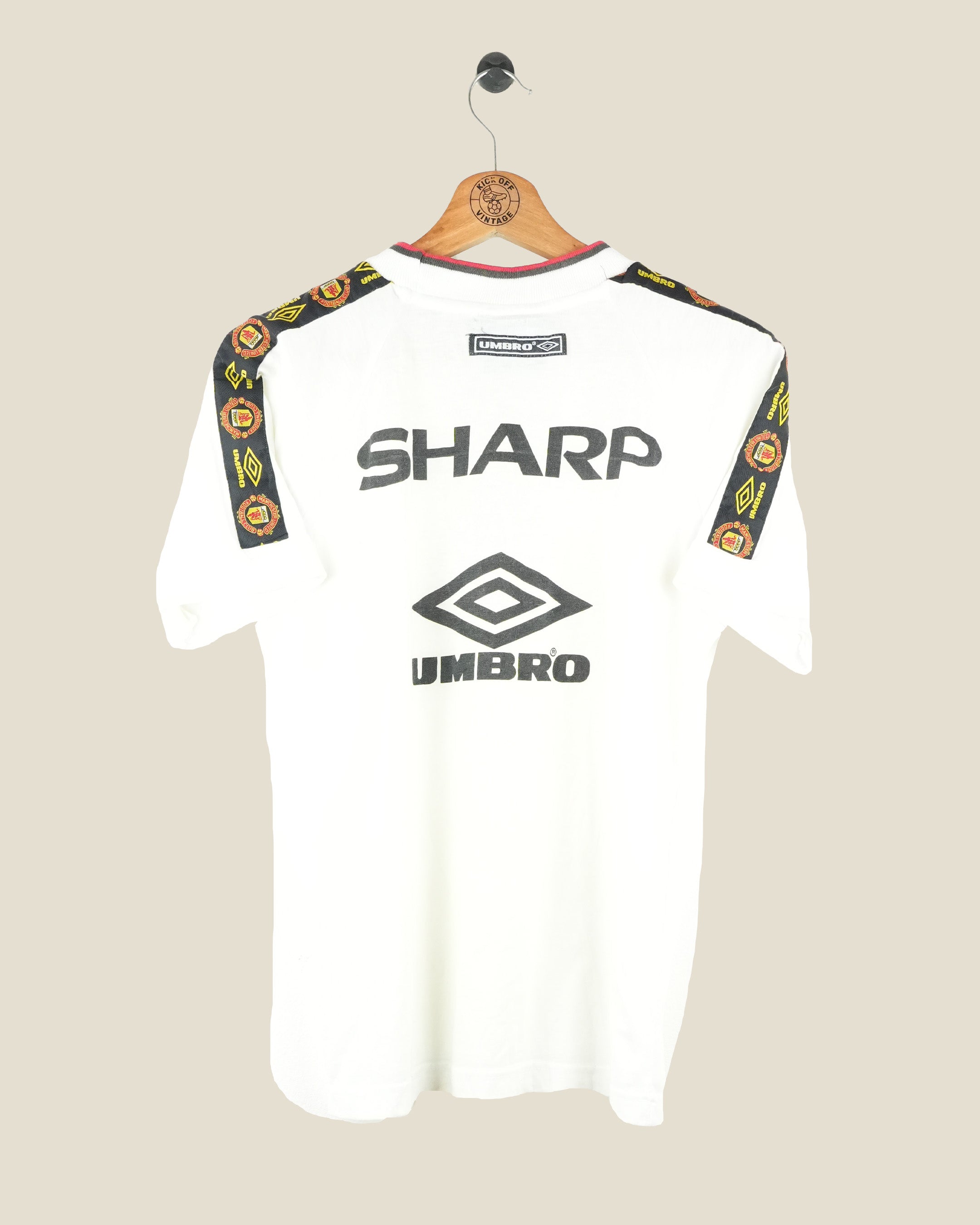 MANCHESTER UNITED 1996/97 TRAINING SHIRT (XS) UMBRO