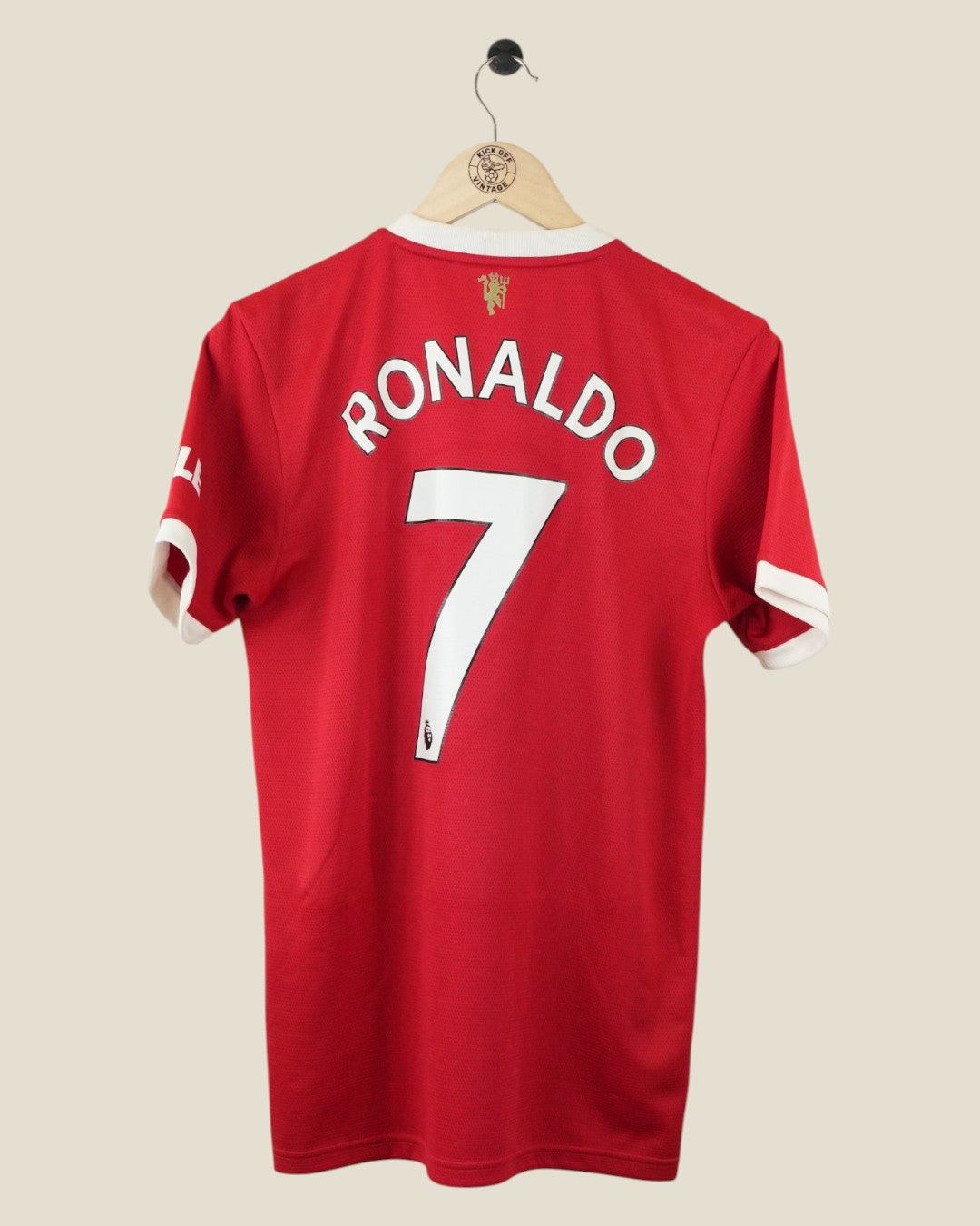 MANCHESTER UNITED 2021/22 RONALDO HOME SHIRT (S) ADIDAS