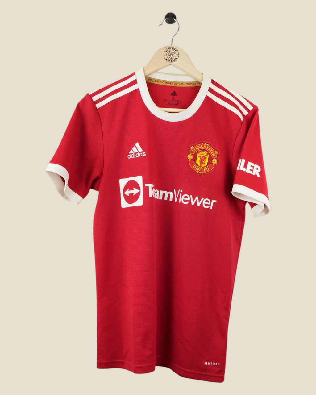 MANCHESTER UNITED 2021/22 RONALDO HOME SHIRT (S) ADIDAS
