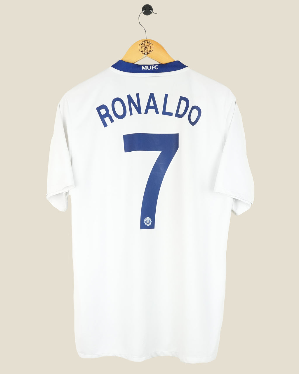 MANCHESTER UNITED 2008/09 RONALDO AWAY SHIRT (L) NIKE