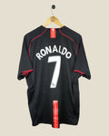 MANCHESTER UNITED 2007/08 RONALDO AWAY SHIRT (XXL) NIKE