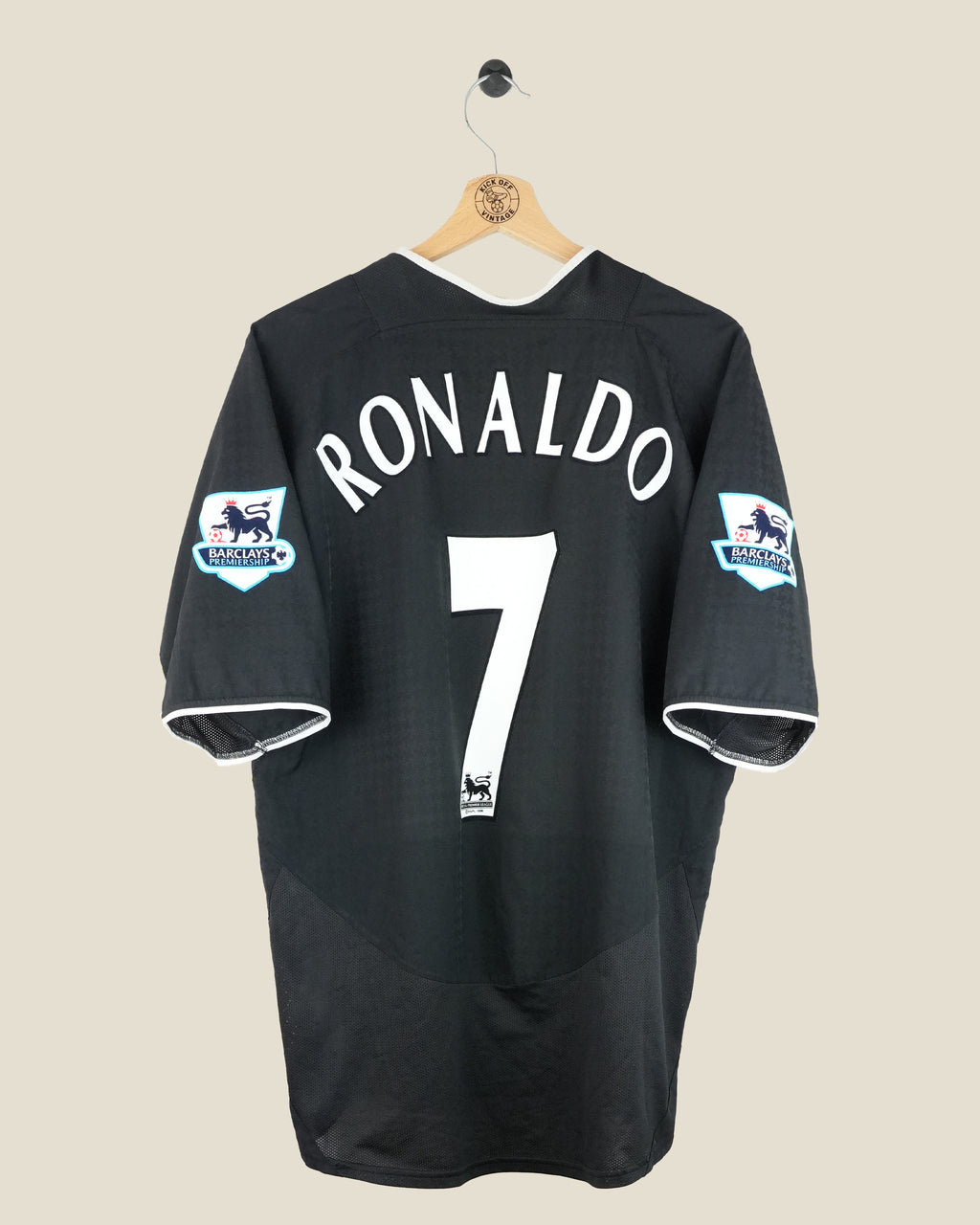 MANCHESTER UNITED 2003/05 RONALDO AWAY SHIRT (L) NIKE