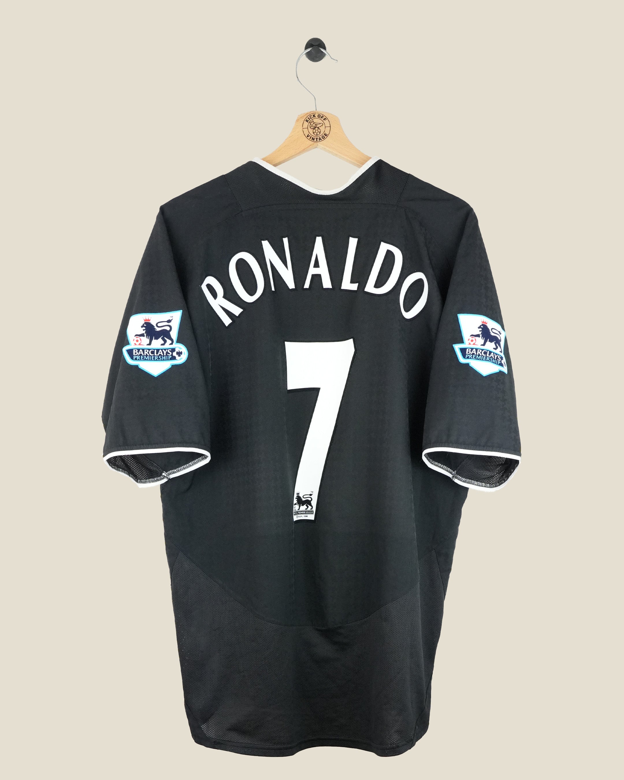 MANCHESTER UNITED 2003/05 RONALDO AWAY SHIRT (L) NIKE