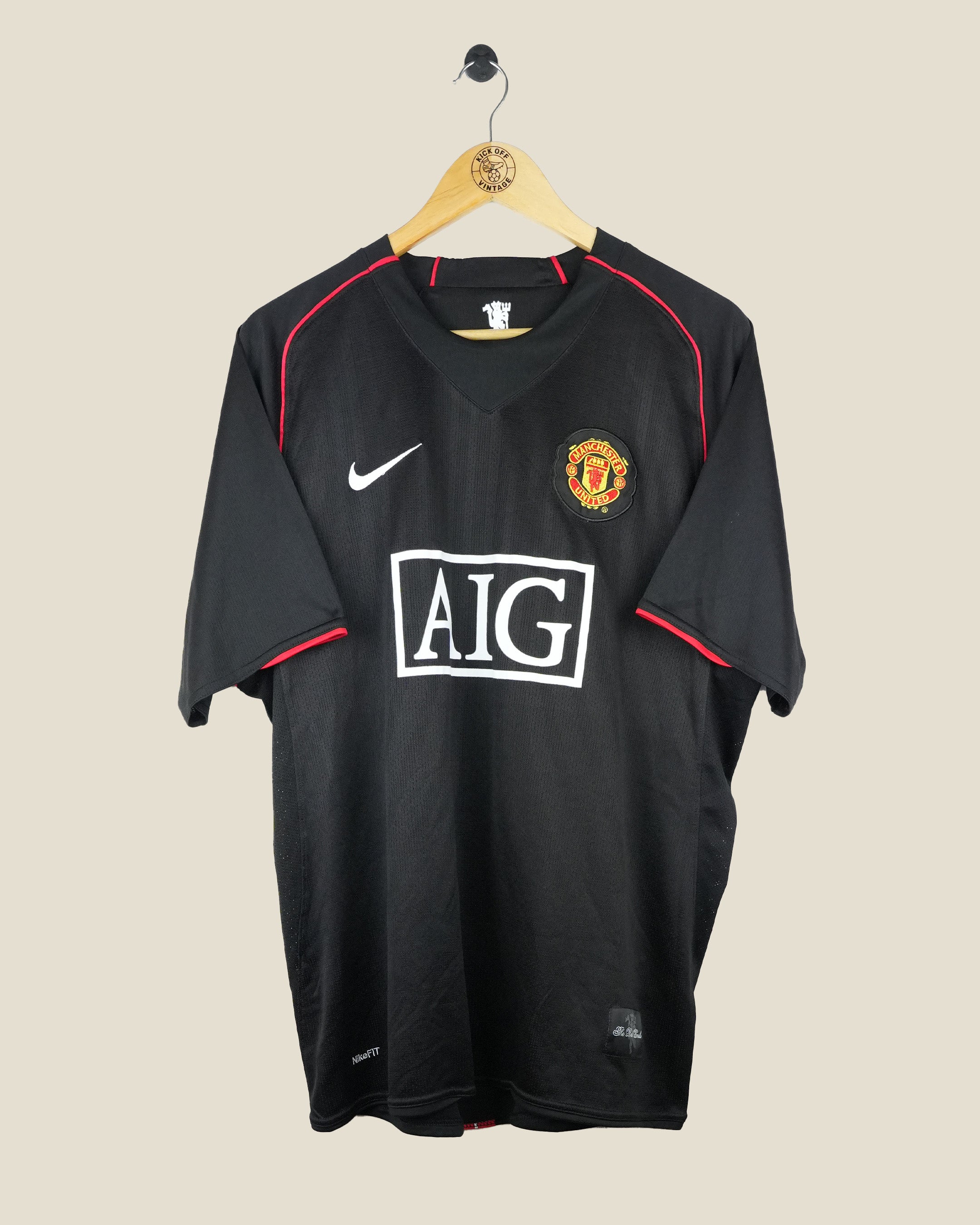 MANCHESTER UNITED 2007/08 RONALDO AWAY SHIRT (XXL) NIKE