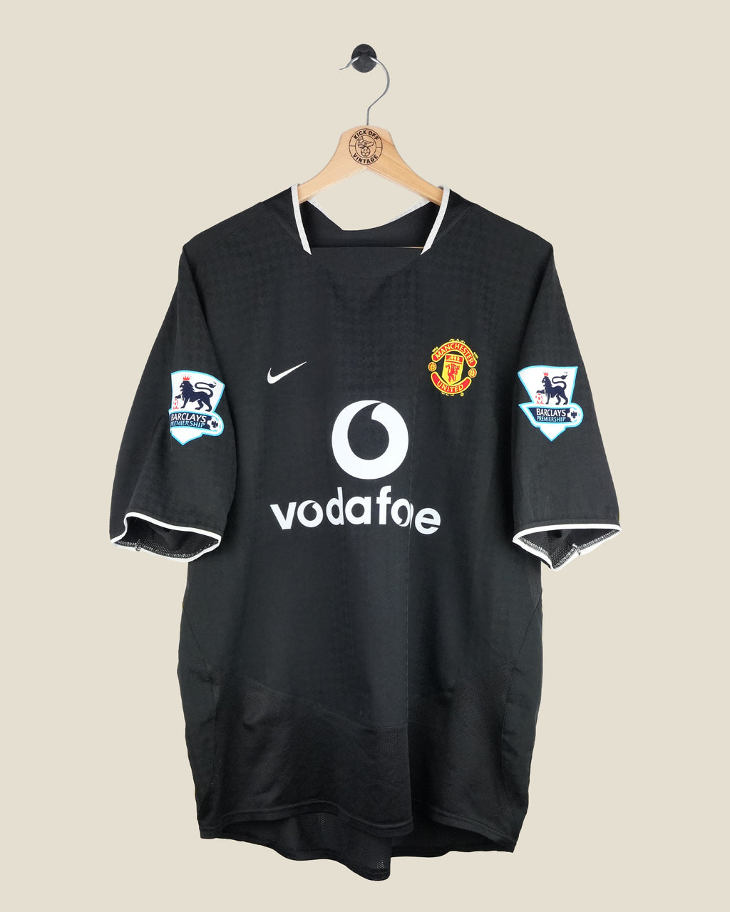 MANCHESTER UNITED 2003/05 RONALDO AWAY SHIRT (L) NIKE