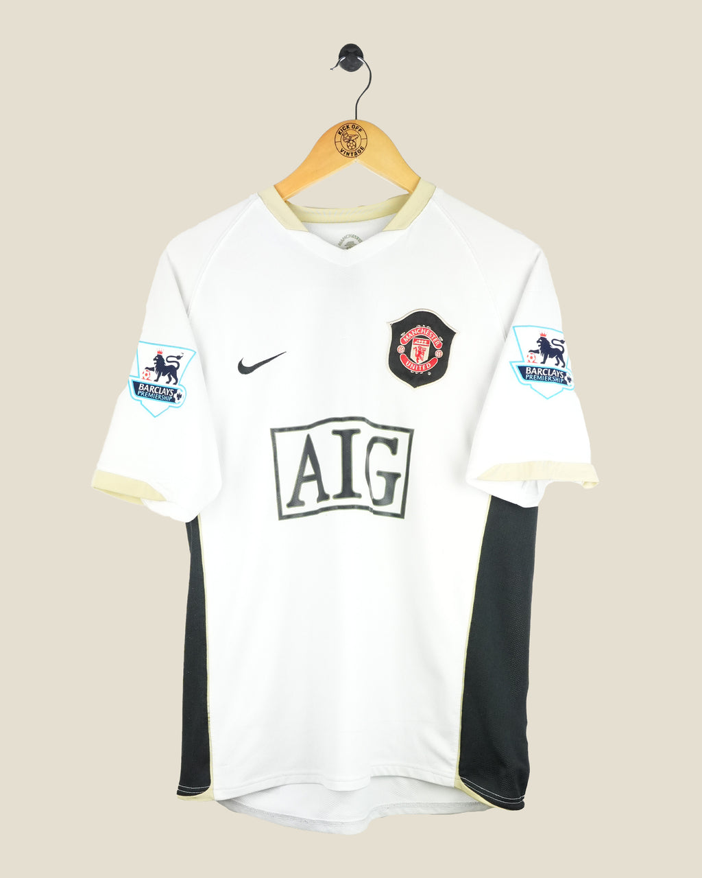 MANCHESTER UNITED 2006/07 RONALDO AWAY SHIRT (M) NIKE