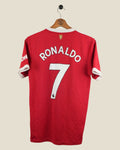 MANCHESTER UNITED 2021/22 RONALDO HOME SHIRT (S) ADIDAS