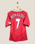 MANCHESTER UNITED 2004/06 RONALDO HOME SHIRT (L) NIKE