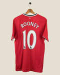 MANCHESTER UNITED 2010/11 ROONEY HOME SHIRT (M) NIKE