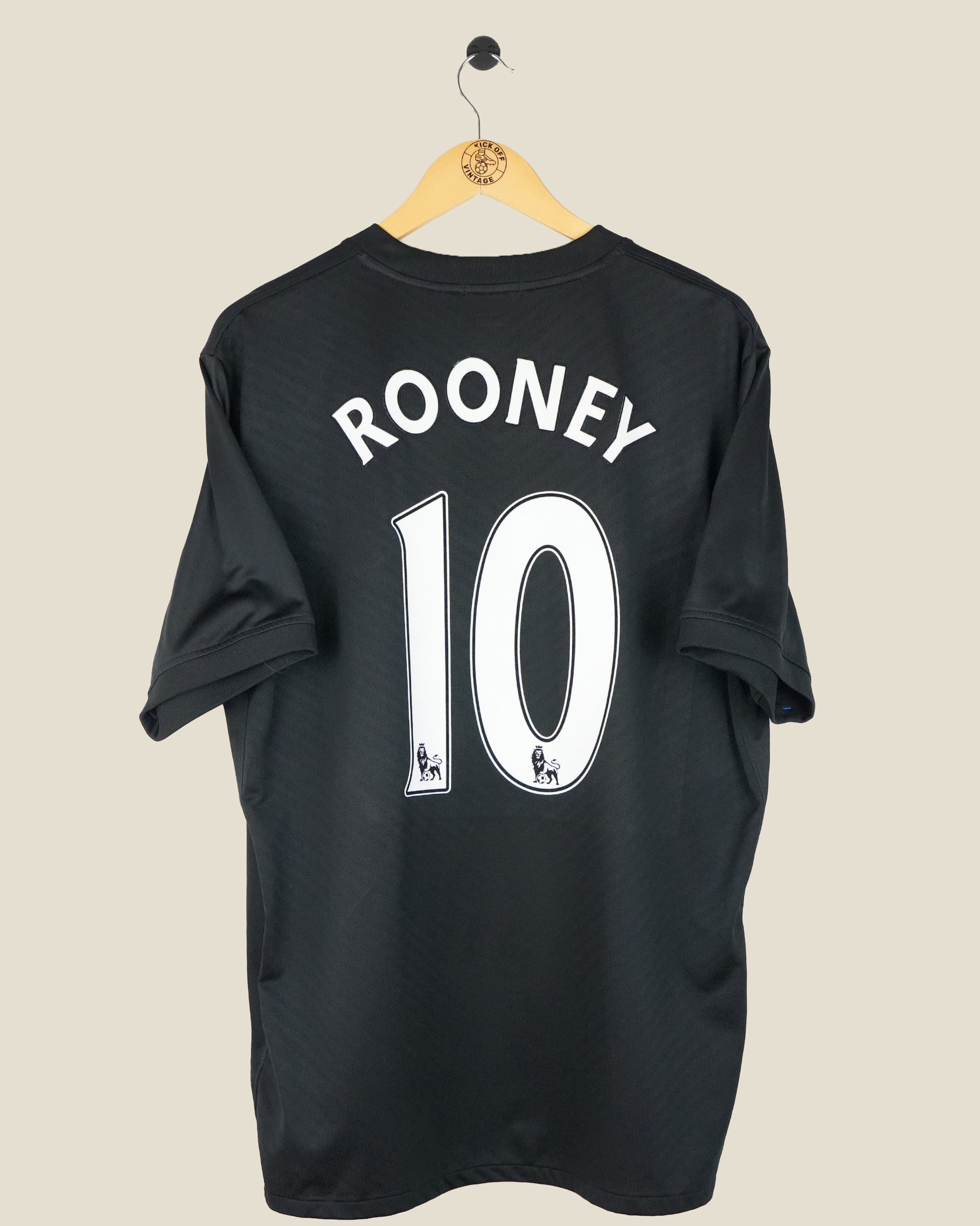 MANCHESTER UNITED 2009/10 ROONEY AWAY SHIRT (XL) NIKE