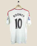 MANCHESTER UNITED 2015/16 ROONEY AWAY SHIRT (M) ADIDAS