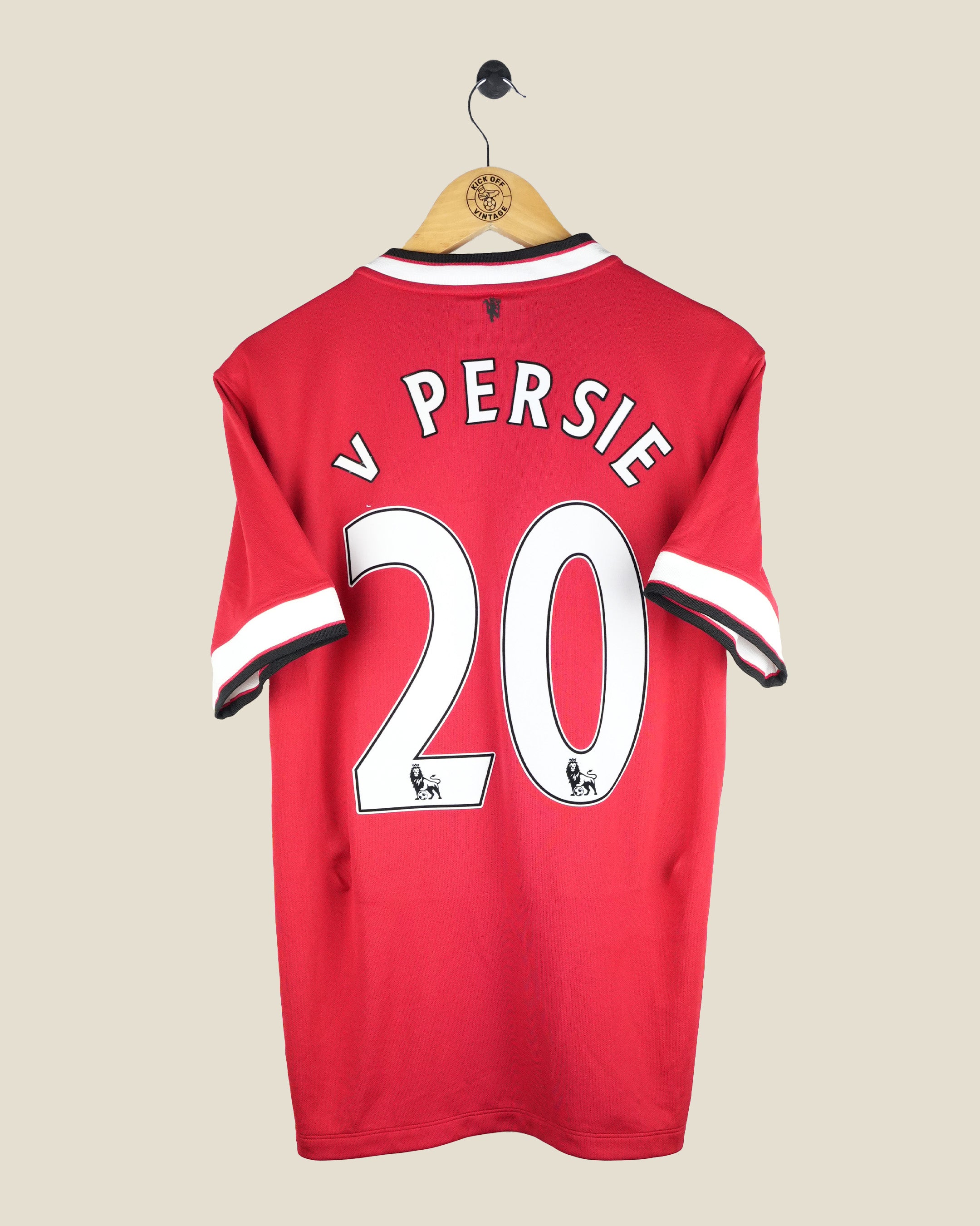 MANCHESTER UNITED 2014/15 VAN PERSIE HOME SHIRT (M) NIKE