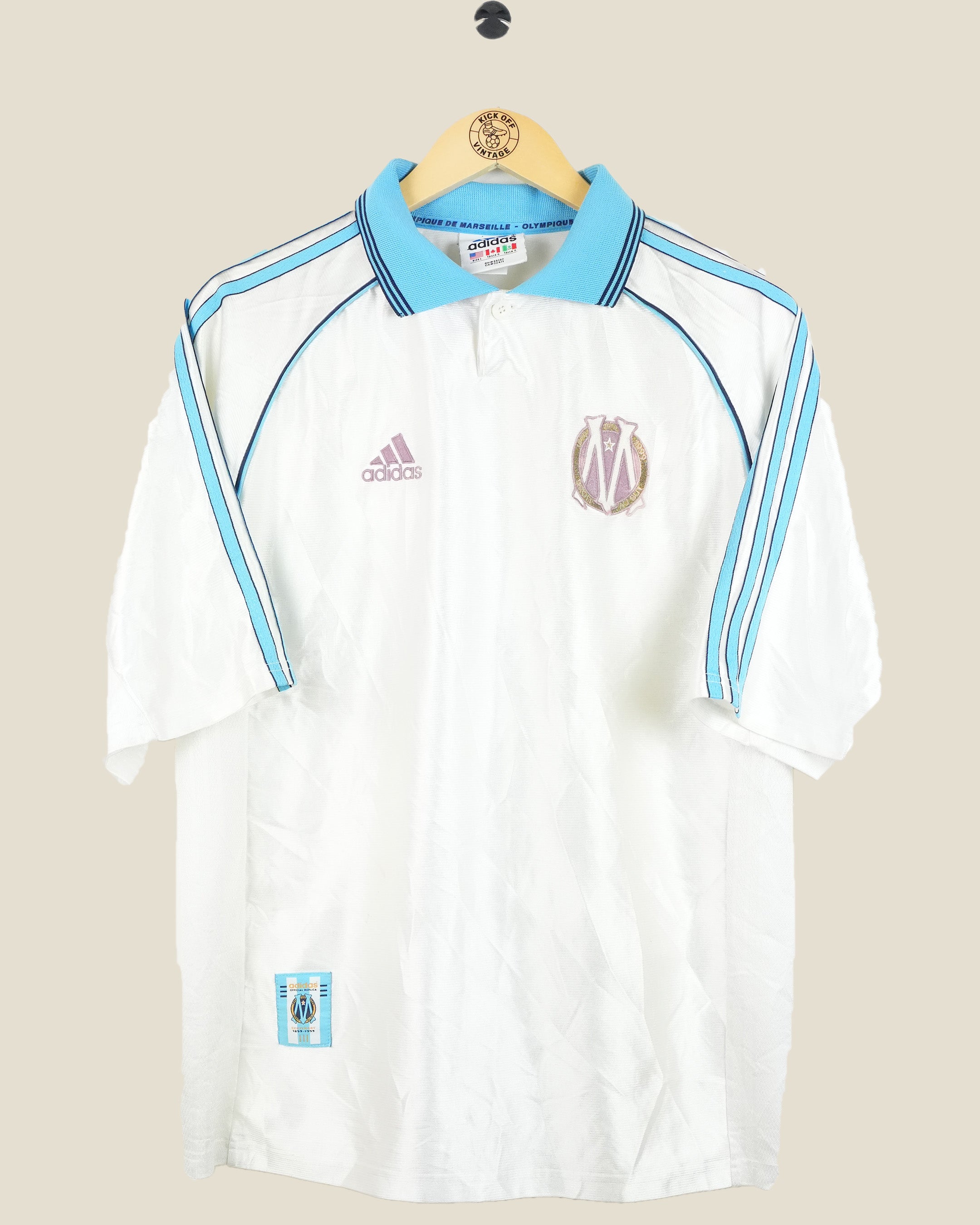 MARSEILLE 1998/00 HOME (L) ADIDAS