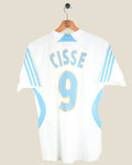 OLYMPIQUE MARSEILLE 2007/08 CISSE HOME SHIRT (S) ADIDAS