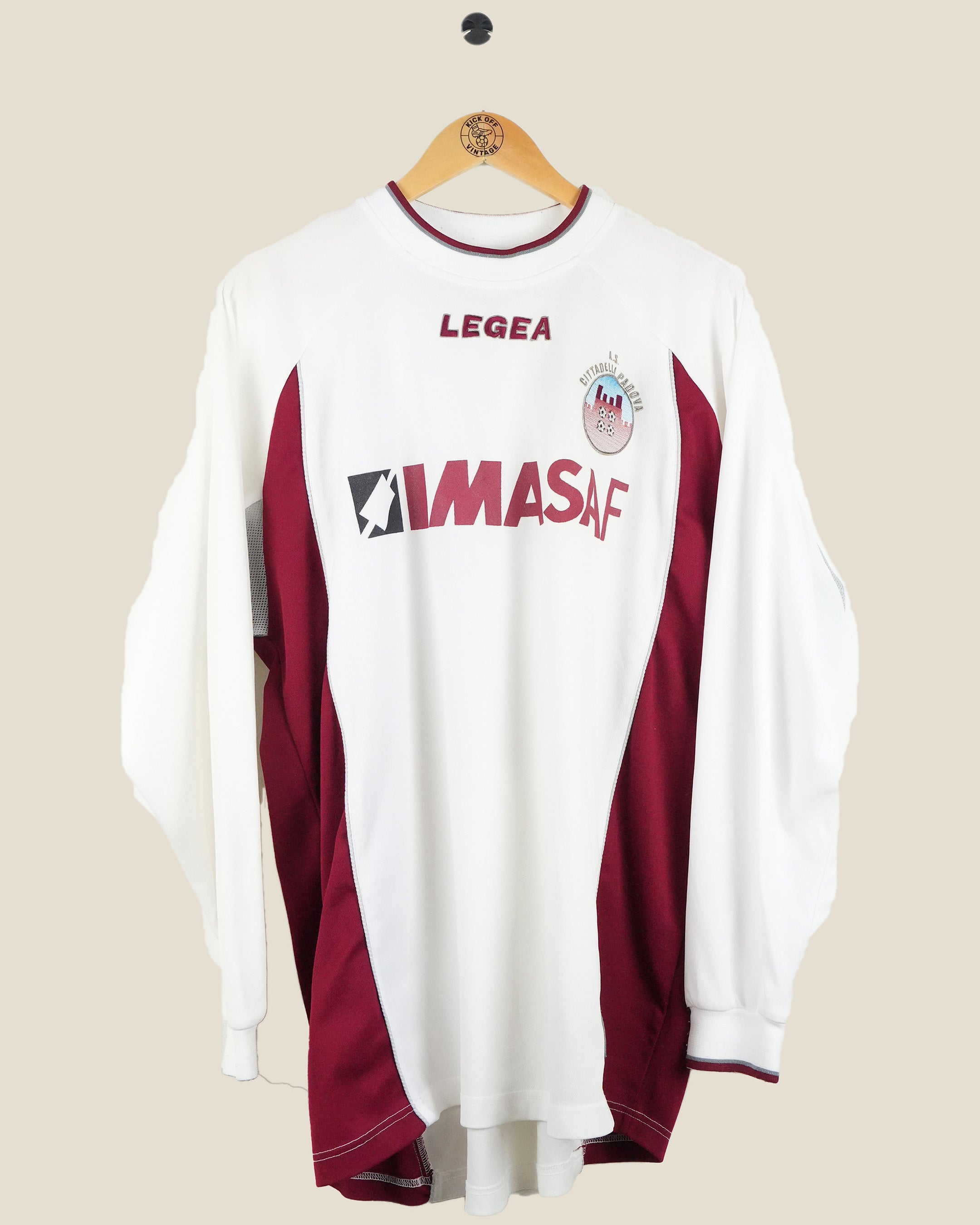CITTADELLA 2002/03 AWAY SHIRT MATCHWORN L/S (L) LEGEA