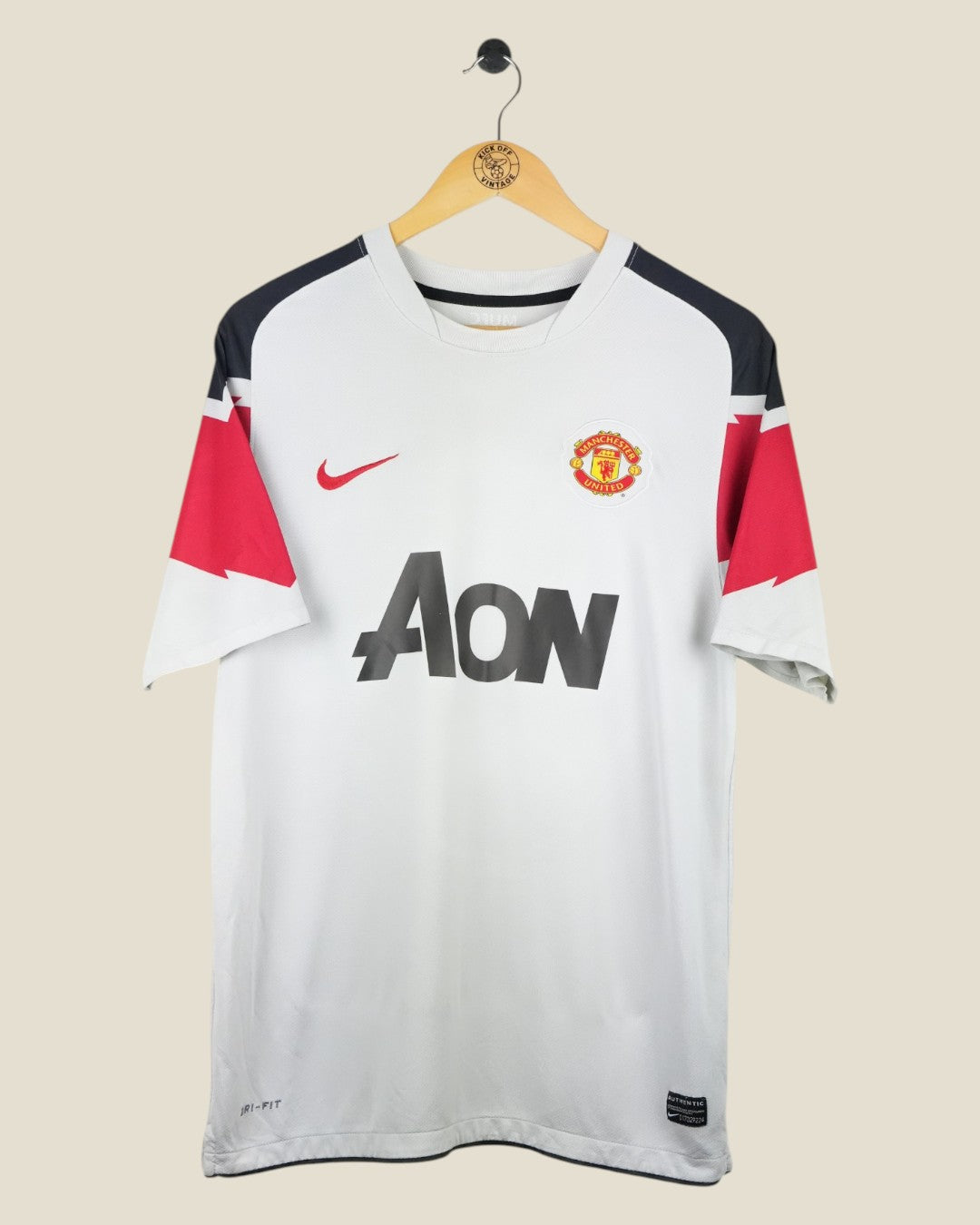 MANCHESTER UNITED 2010/11 ROONEY AWAY SHIRT (M) NIKE