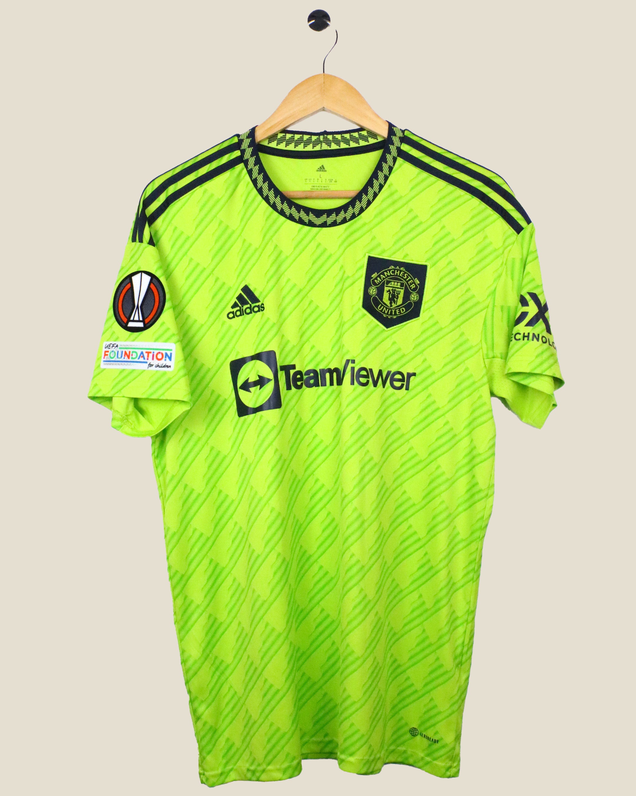 MANCHESTER UNITED 2022/23 RONALDO #7 UEL THIRD (L) ADIDAS