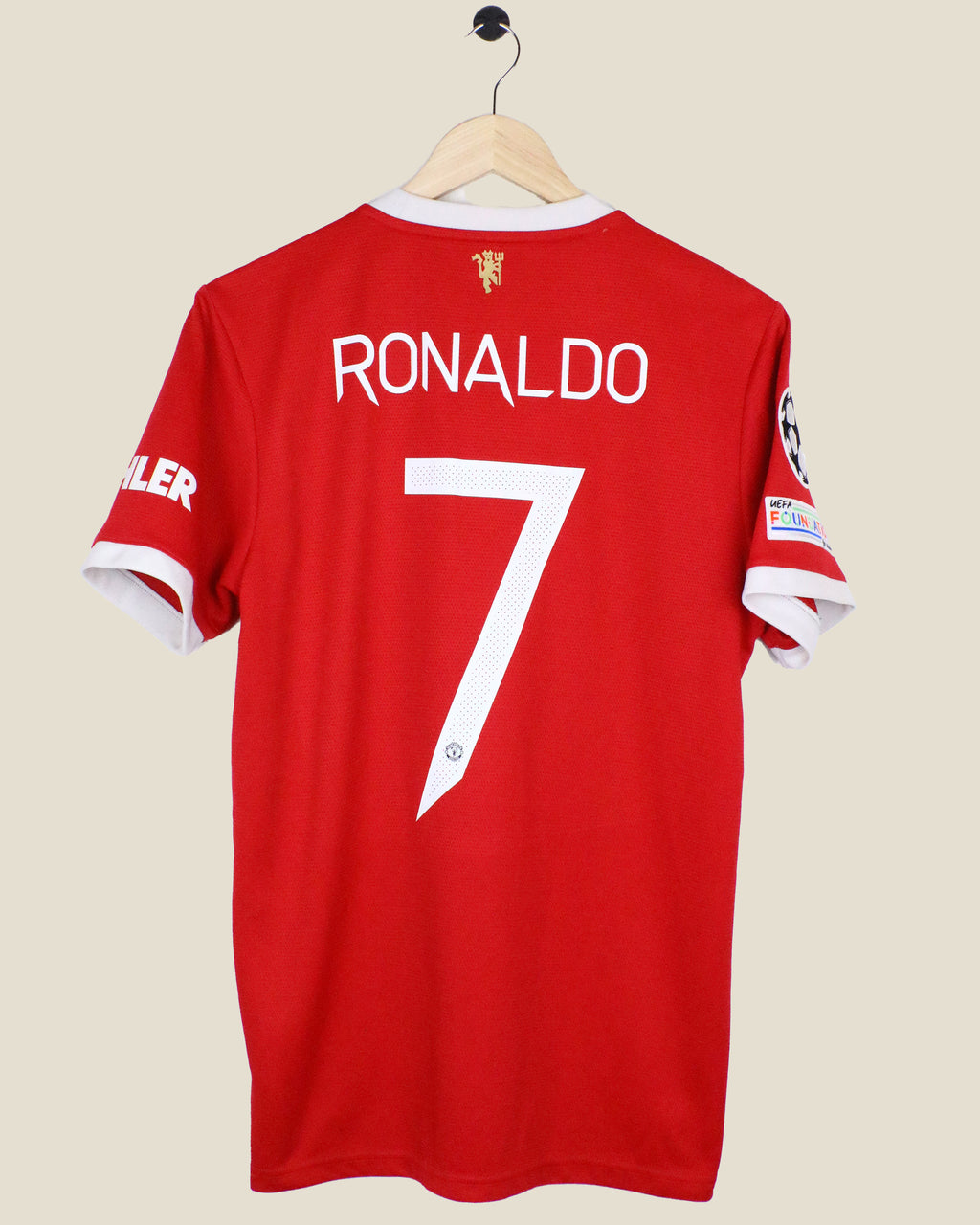 MANCHESTER UNITED 2021/22 RONALDO UCL HOME (M) ADIDAS
