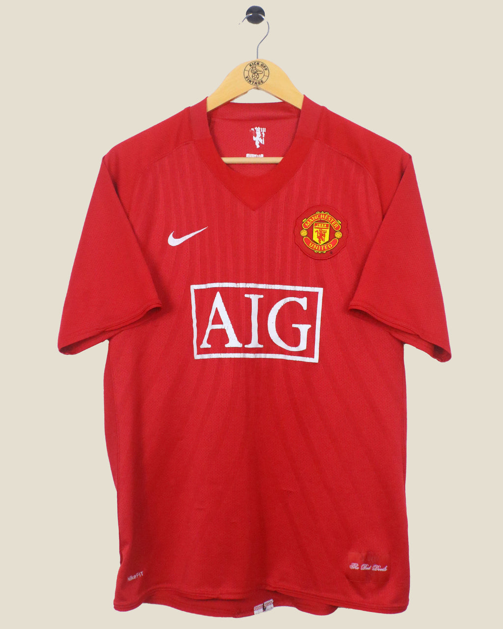 MANCHESTER UNITED 2007/08 RONALDO HOME (M) NIKE