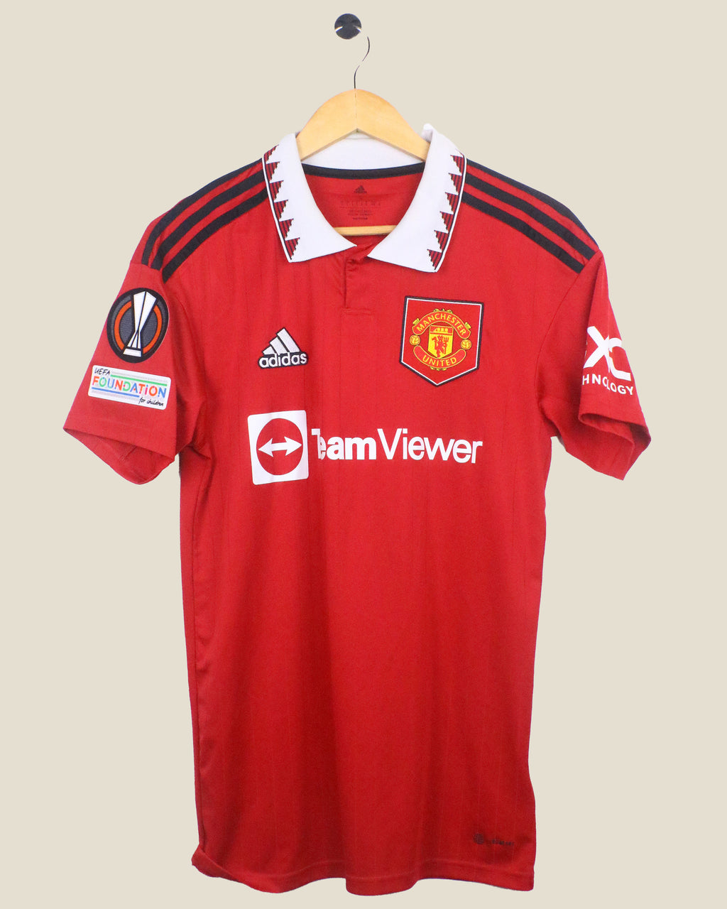 MANCHESTER UNITED 2022/23 RONALDO #7 UEL HOME (S) ADIDAS