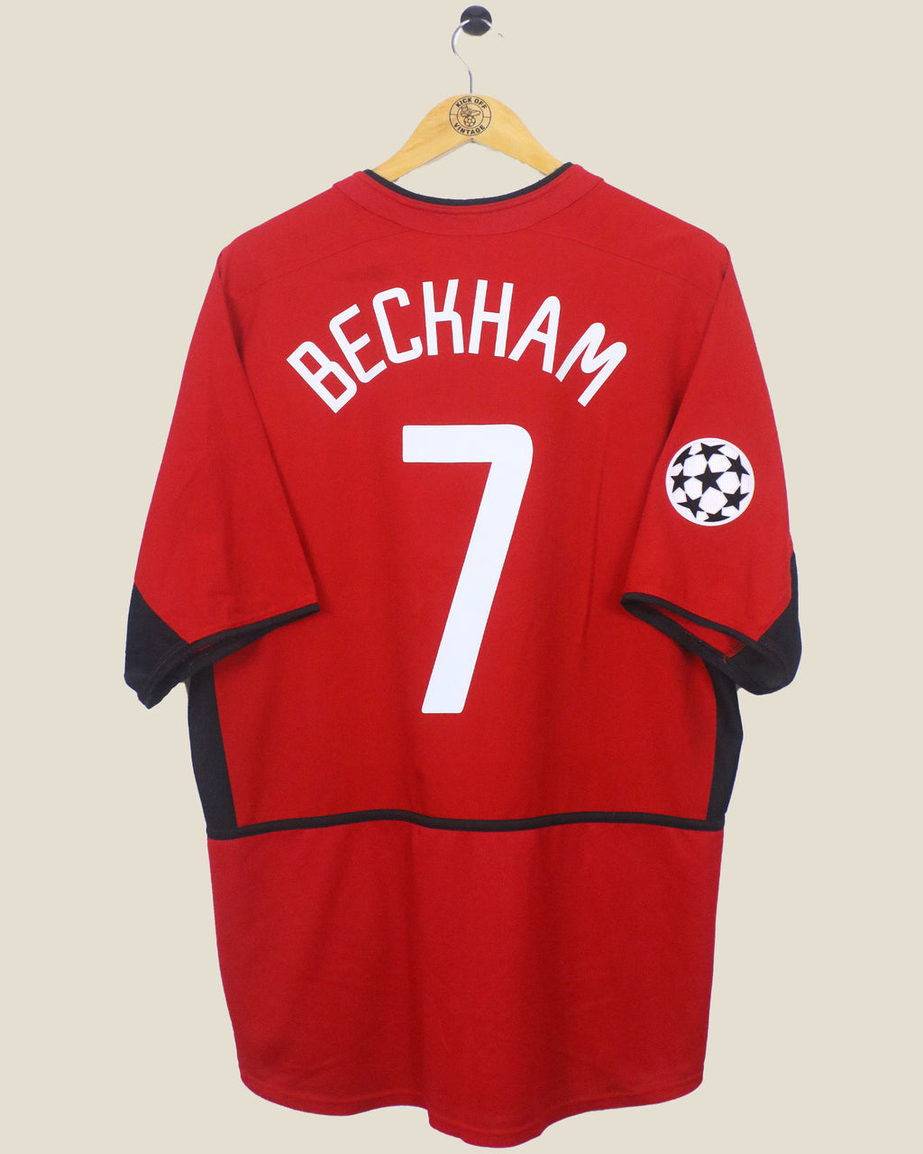 MANCHESTER UNITED 2002/03 BECKHAM UCL HOME (XL) NIKE
