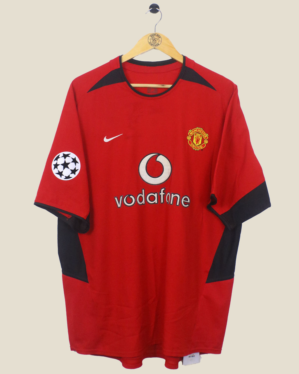 MANCHESTER UNITED 2002/03 BECKHAM UCL HOME (XL) NIKE