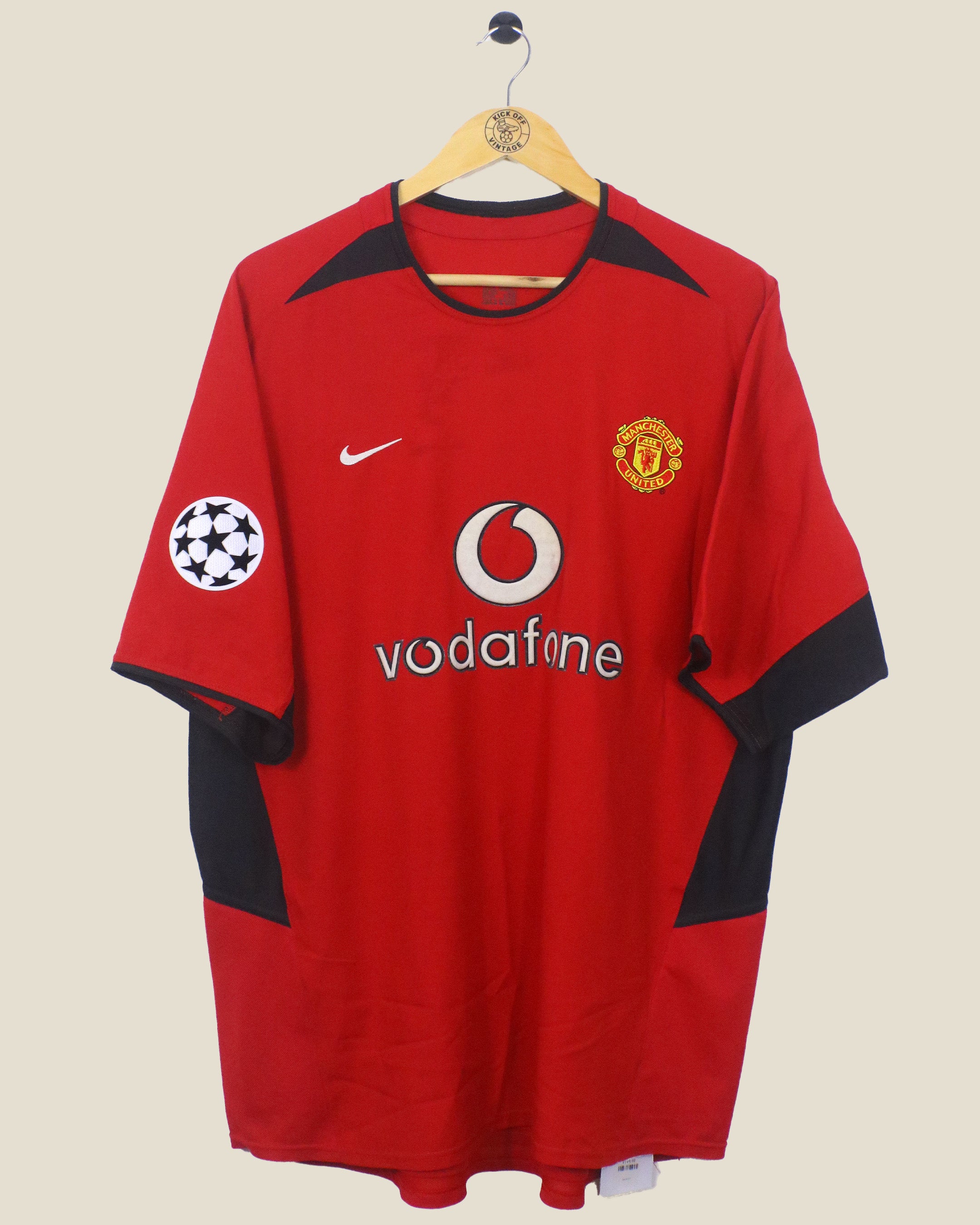 MANCHESTER UNITED 2002/03 BECKHAM UCL HOME (XL) NIKE