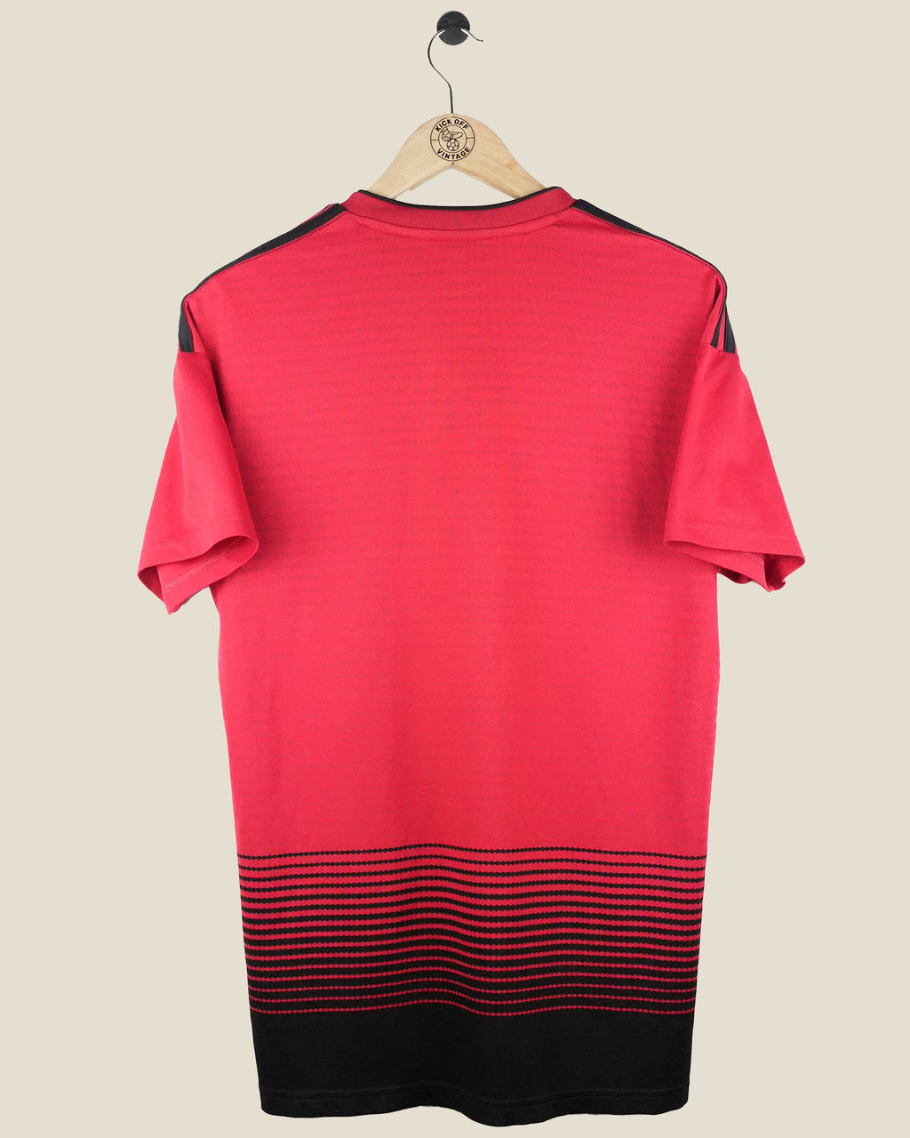 MANCHESTER UNITED 2018/19 HOME SHIRT (M) ADIDAS