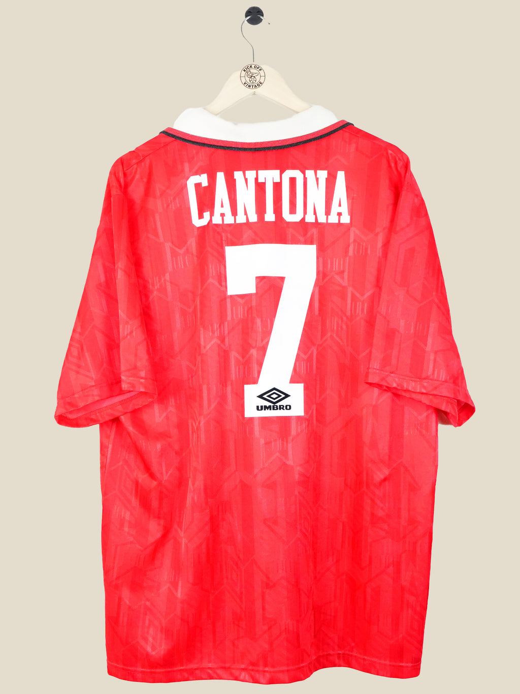 MANCHESTER UNITED 1992/94 CANTONA HOME (XXL) UMBRO