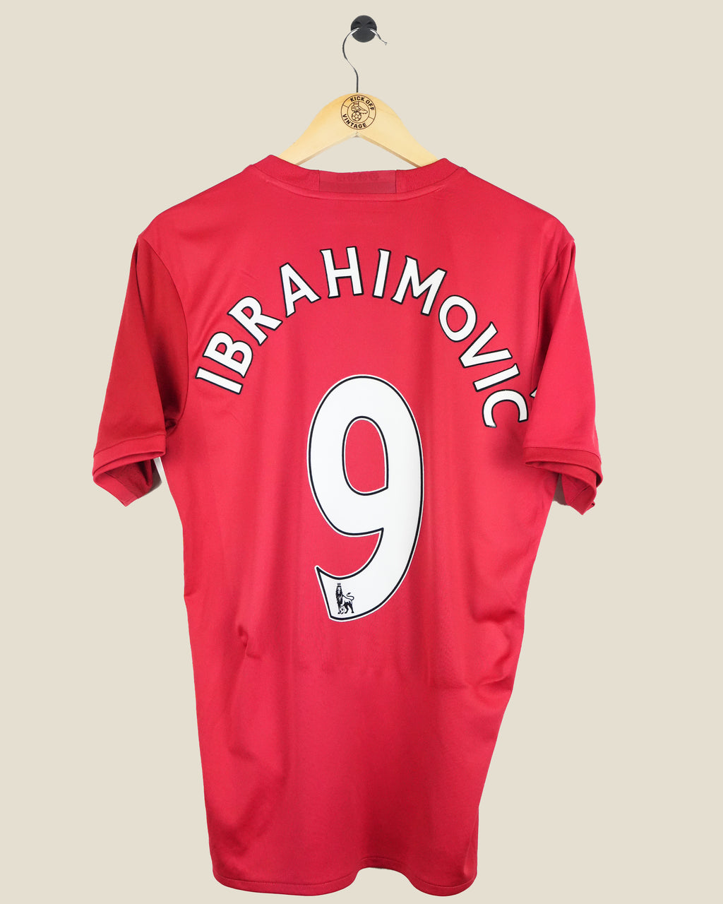 MANCHESTER UNITED 2016/17 IBRAHIMOVIC HOME SHIRT (M) ADIDAS