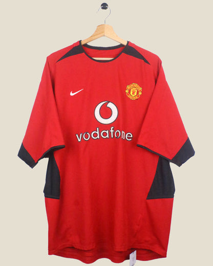 MANCHESTER UNITED 2002/04 KEANE #16 HOME (XL) NIKE