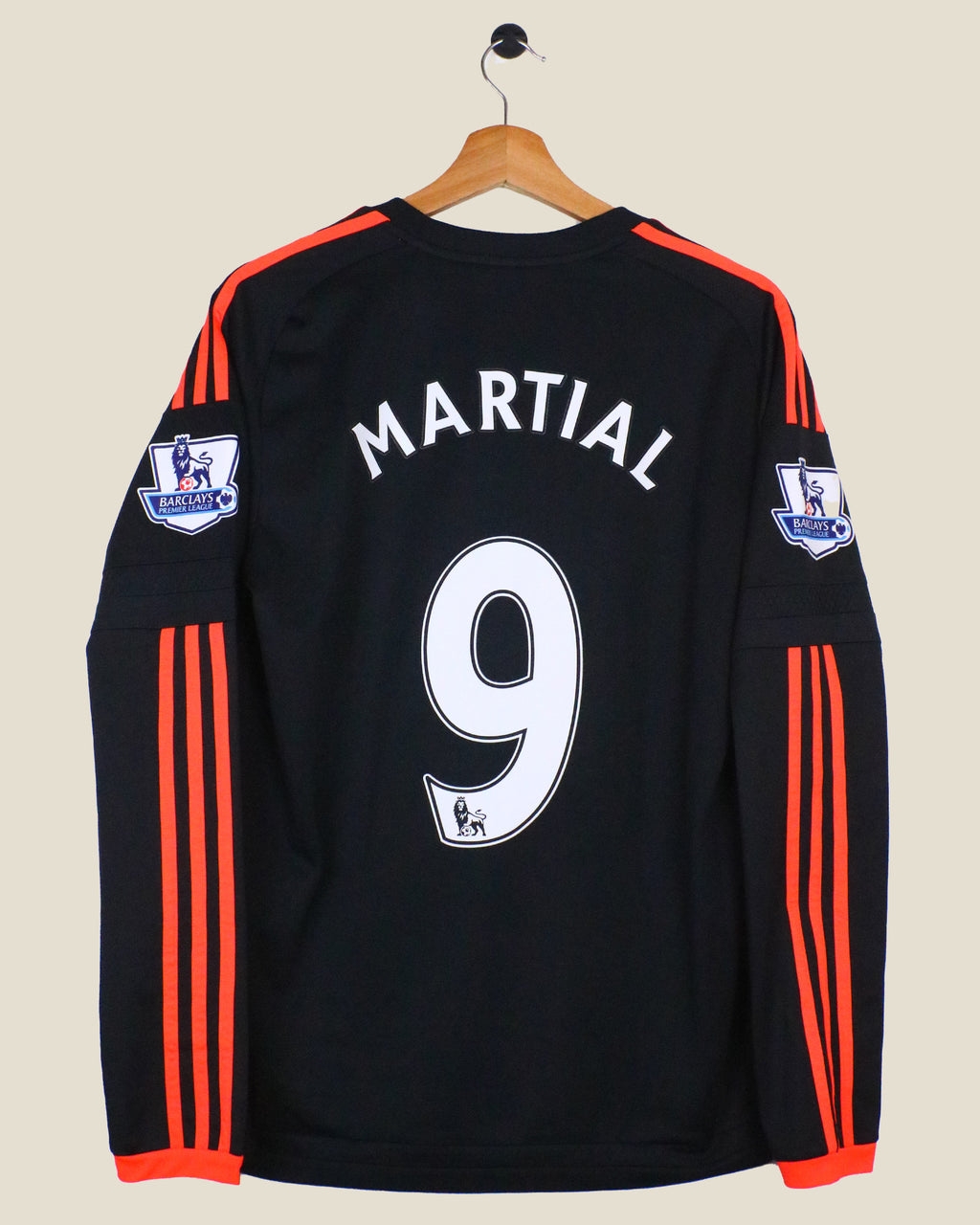 MANCHESTER UNITED 2015/16 MARTIAL #9 THIRD L/S (S) ADIDAS