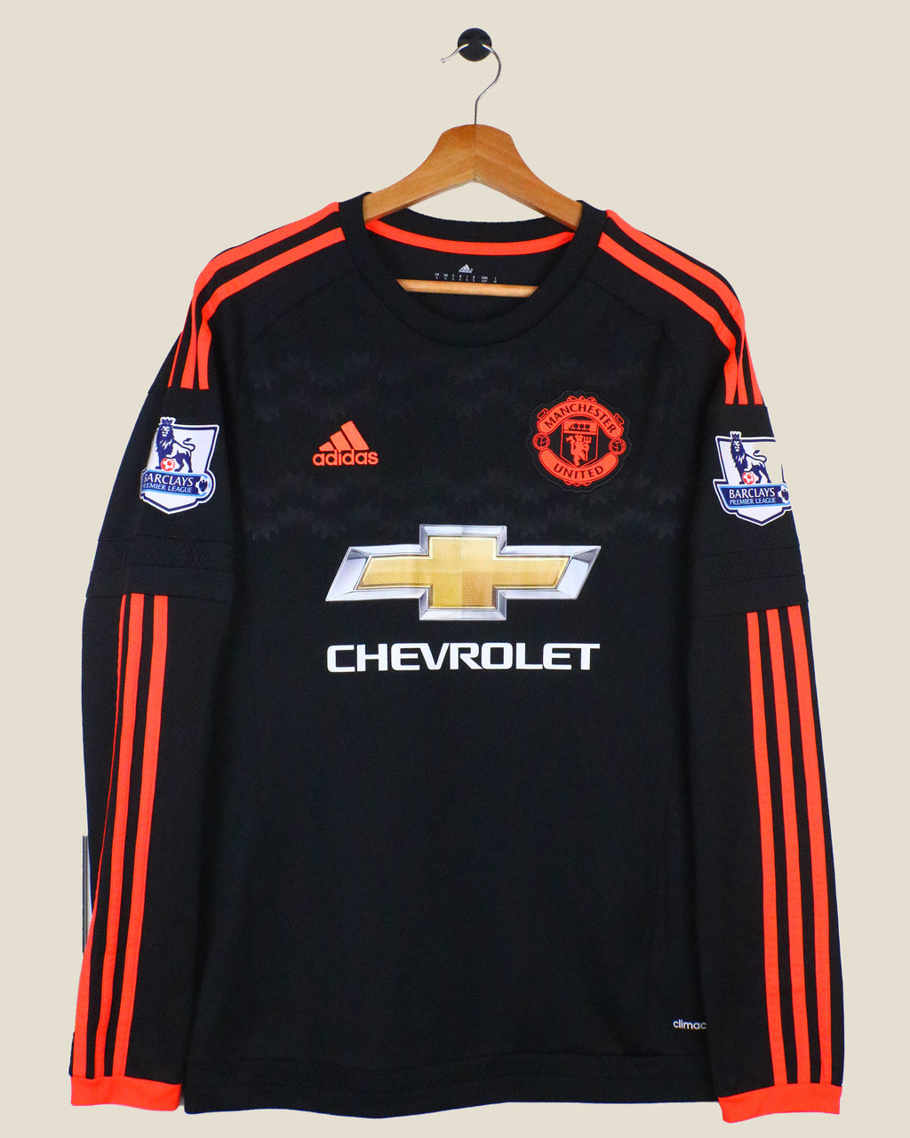 MANCHESTER UNITED 2015/16 MARTIAL #9 THIRD L/S (S) ADIDAS