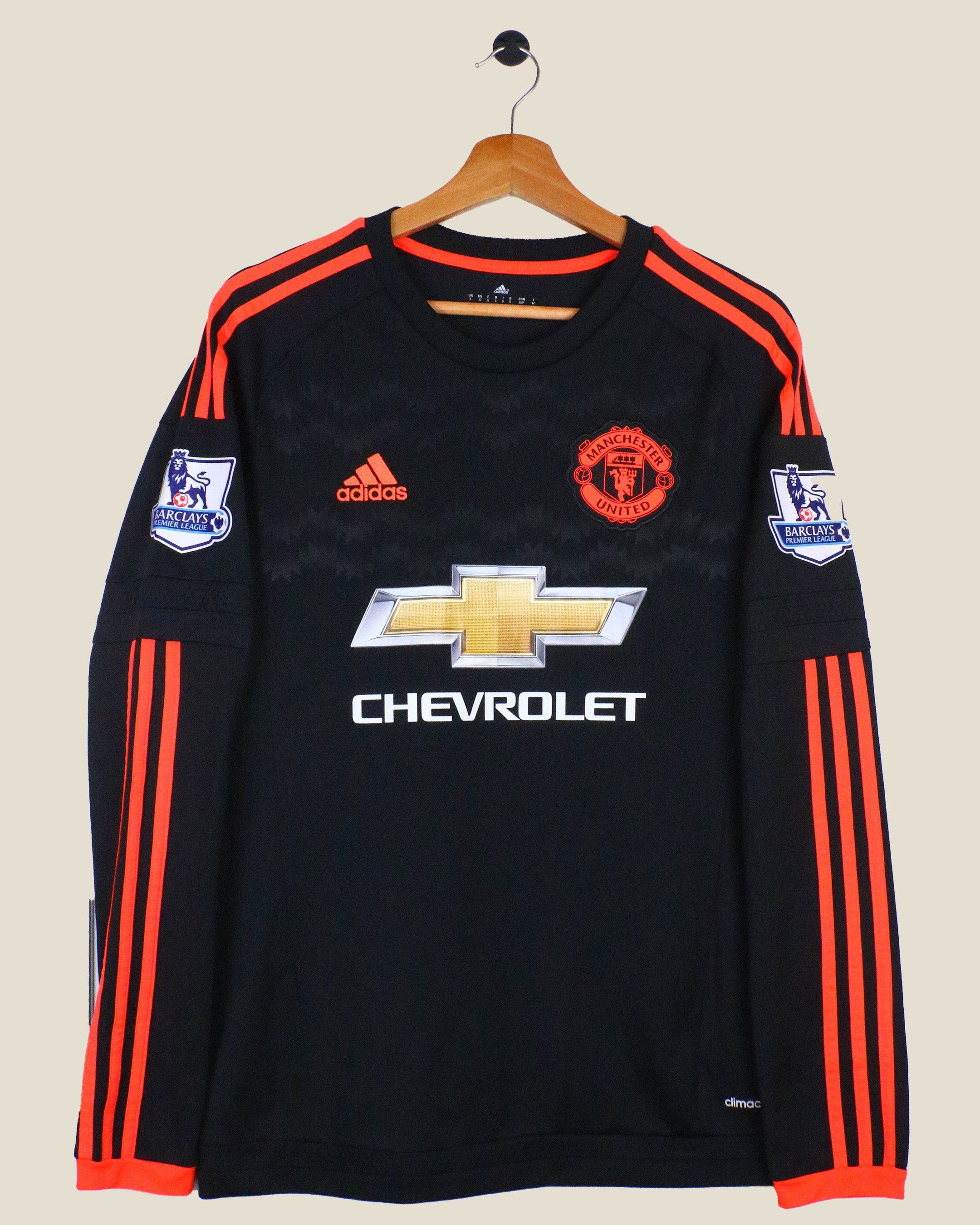 MANCHESTER UNITED 2015/16 MARTIAL #9 THIRD L/S (S) ADIDAS