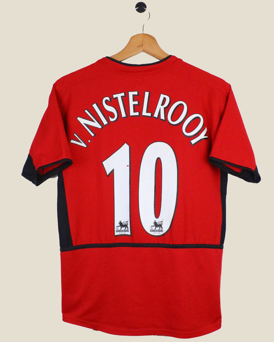 MANCHESTER UNITED 2002/04 V NISTELROOY #10 HOME (KIDS L) NIKE